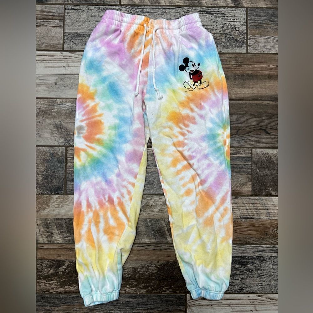 Tie-Dye Mickey Mouse Sweatpants